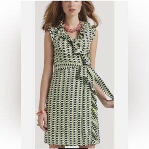 Kate Spade 100% Silk Audrey Wrap Dress w/ Matching Belt